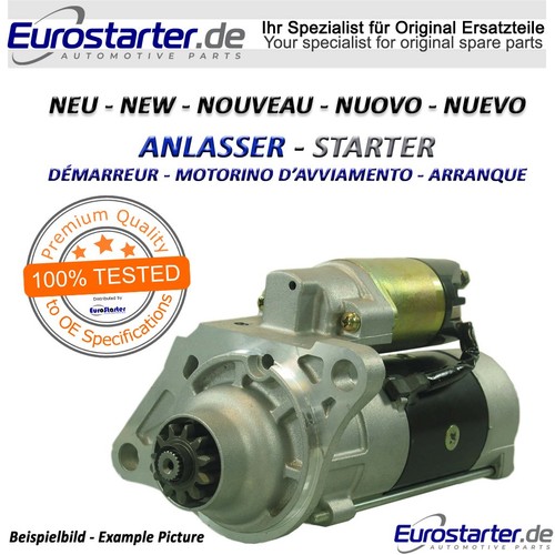 Anlasser neu eurostarter - anlasser,